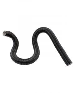 Aeroflow 2" 51.5mm OD. Black Aluminium Flexible Duct 1M