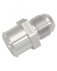 Aeroflow Push In Valve Cover Breather Adapter -10AN Silver