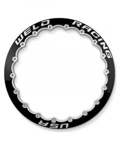 Weld Racing Alpha-1 Beadlock Ring 15in MT 18 Hole Black