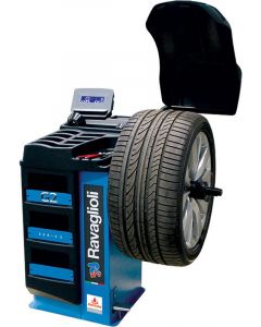 Alemlube Ravaglioli Electronic Wheel Balancer For Rim Diam 10"-30"