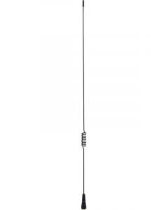 GME 600mm S/S Black Whip 6.6Dbi Gain