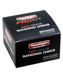 Headlight Restoration 400 Grade Sanding Disk 50 Per Pack