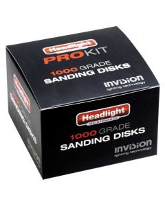 Headlight Restoration 1000 Grade Sanding Disk 50 Per Pack