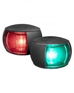 Hella Naviled Lamp Pair 2Nm Md12/24 Black 2Lt