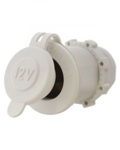 LV DC Accessory Socket With Cover White