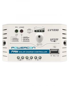 LV Solar Controller 12/24V 10A Pwm Usb Output 5V/1.2A