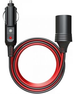 Noco 12V Cigarette Plug And Socket Extension Cable