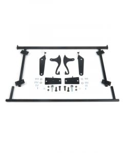 Autoloc Hood Hinge AutoLoc Tilt Hood Steel Black Universal Kit