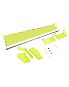 Dominator Racing Plastic Spoiler 8x72in LM Fluorescent Yellow