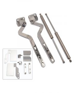 Eddie Motorsports Hood Hinge Stainless Fits GM 1981-87 Kit