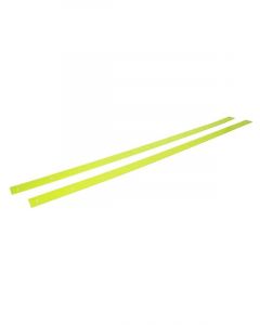 Fivestar Wear Strip MD3 Street Stock 107 x 3in Yellow Pair