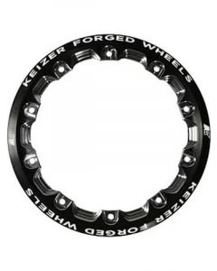 Keizer Beadlock Ring Aluminum Black Keizer 10 in Wheels