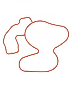 Mahle Water Pump Gasket 0.319 in Thick Rubber Orange Mopar Gen III Hemi