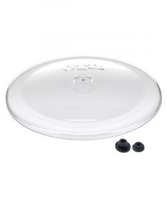 OTR Air Cleaner Lid 14 in Round Plastic Clear