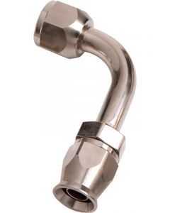 Aeroflow Air Con 45 Degree Fitting -6AN Without Charge Port