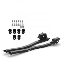 QA1 Subframe Connectors Bolt-On Steel Black GM F-Body 1975-81 Kit