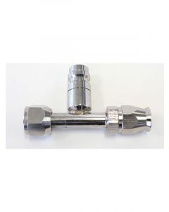 Aeroflow Air Con Straight Fitting -6AN With Charge Port