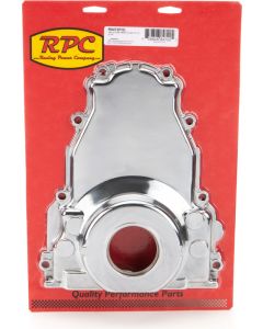 Racing Power Timing Cover 1-Piece Aluminum Polished GM LS-Series