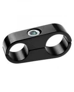 Redhorse Performance Hose Tube Separators 8 AN 10 AN Holes Black