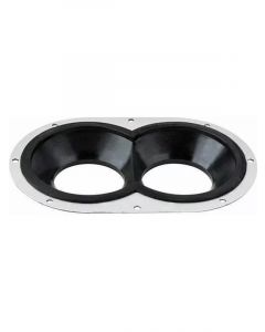 Seals-It Sprint Car Air Box Seal 2 to 2.625in Stacks Aluminum Rubber
