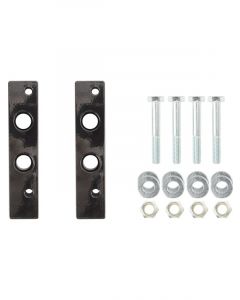 Umi Performance Sway Bar Brackets Rear Steel Black GM B-Body 1978-96 Pair
