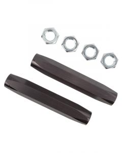 Umi Tie Rod Sleeve 5/8-18in Female Thread Hex Tube Fits GM 1960-64 Pair