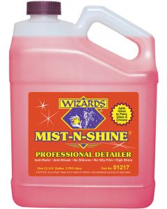 Wizard Products Detailer Mist-N-Shine Exterior 1 Gal Jug