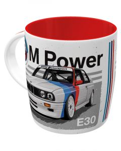 Nostalgic-Art Ceramic Mug BMW M Power Car 9x9x9cm