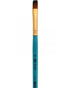 Boyle Craft Taklon Brush Flat Size 8