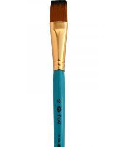 Boyle Craft Taklon Brush Flat Size 18