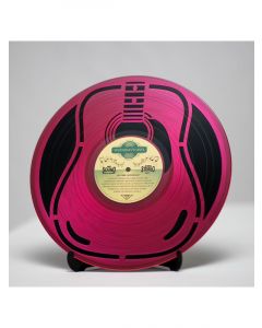 Boyle Yesterday's Vinyl 3D Decoration Guitar 30x30x13cm Assorted
