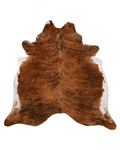 Boyle Genuine Cowhide Rug Exotic White Belly 3.40 4sqm
