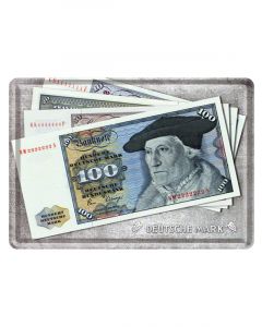 Nostalgic-Art Metal Card Deutschmark 10x14x0.3cm
