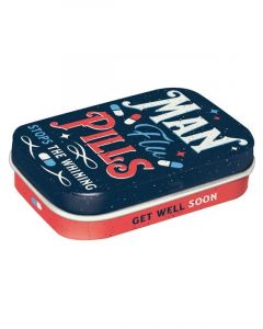 Nostalgic-Art Mint Box Ford Man Flu Pills 4x6x2cm 4x6x2cm