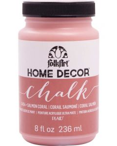 Plaid FolkArt Home Decor Chalk Paint 236ml Salmon Coral