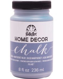 Plaid FolkArt Home Decor Chalk Paint 236ml Nantucket Blue