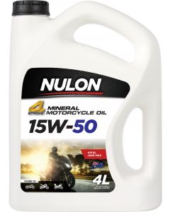 Nulon 4 Stroke Mineral 15W-50 Motorcycle Oil 4L