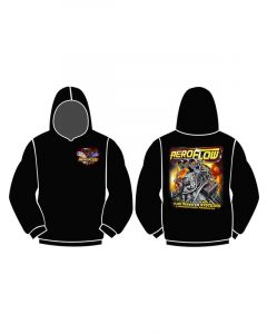 Aeroflow Nitro Hemi Black Hoody Large