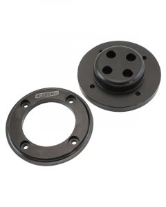 Aeroflow Ignition Wire Firewall Grommet 4 Cyl Kit Black 4 x 8.5mm