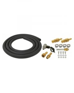 Derale Remote Transmission Cooler Mount Kit with 180DegF Thermostat