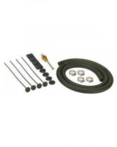 Derale Transmission Cooler Installation Kit High Pressure Hose/Hardware