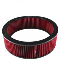 TFI Racing Air Cleaner Filter Red 14" Wide 4" Tall Round