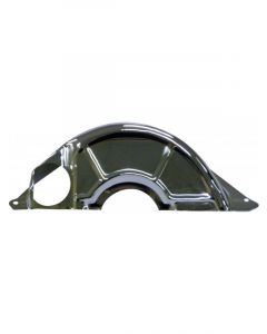 TFI Racing Flywheel Dust Cover Fits Holden V8 to GM TH350/400 Chrome
