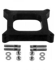 TFI Racing Holley Squarebore Phenolic Carb Spacer Open Port 25mm 1" Thick