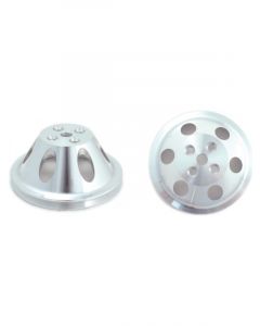 TFI Racing Pulley Water Pump Single Groove Swp Polished Alloy BBC 396-454