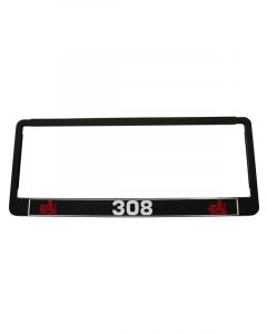 TFI Racing SINGLE 308 Polymer Number Plate Frame For 6 Digit Number Plate