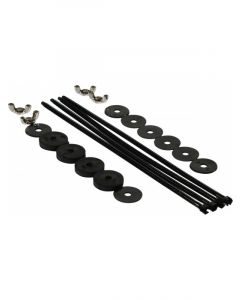 TFI Racing Transmission Cooler Radiator Fan Shroud Nylon Mounting Kit