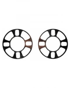 TFI Racing Wheel Spacer Machined 4 Hole Pair 5mm thick 150mm OD 70mm ID