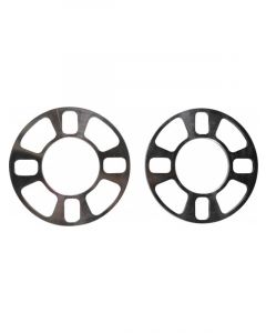 TFI Racing Wheel Spacer Machined 4 Hole Pair 8mm thick 150mm OD 70mm ID