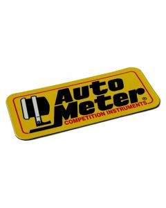 Autometer Competition Instruments Logo Magnet Yellow